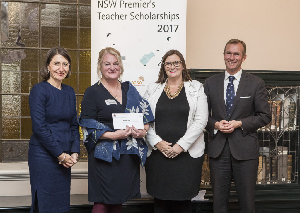 KU Teacher Wins Award Rosanne Pugh