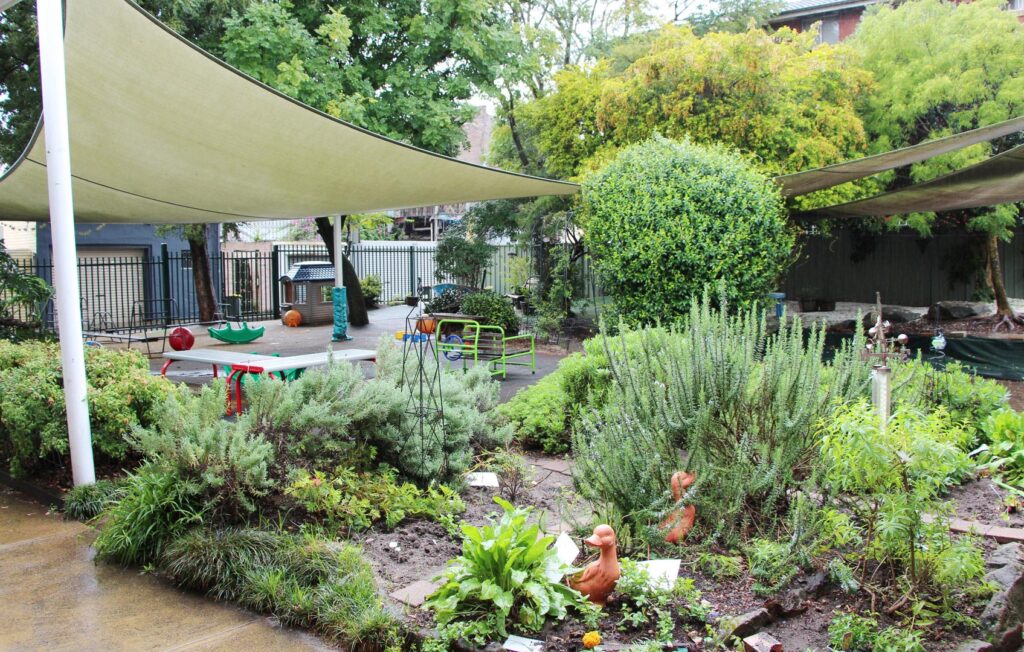 KU Sunbeam childcare outdoor environment