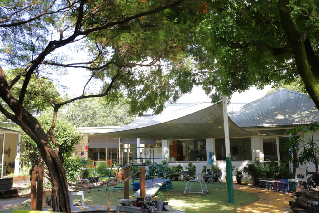 Outdoor area at KU Sunbeam childcare in Alexandria