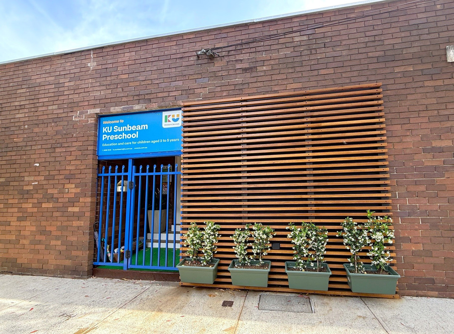 Front entrance of KU Sunbeam in Alexandria