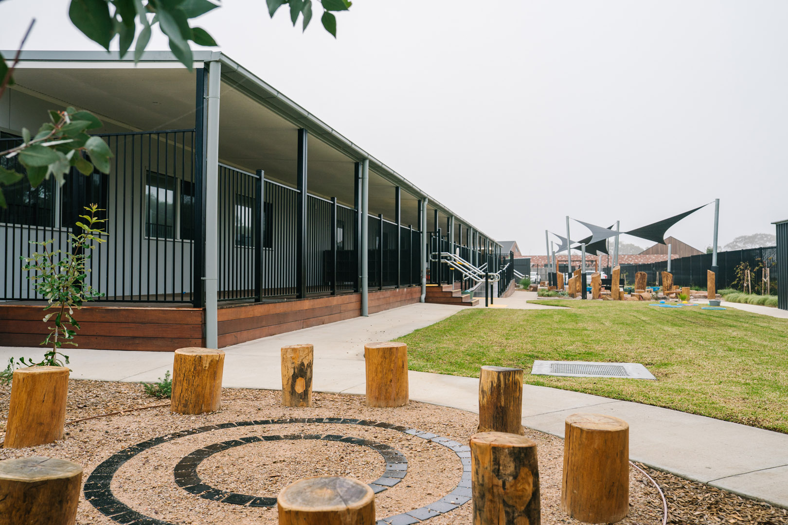 Outdoor space at Armstrong Creek Kinder