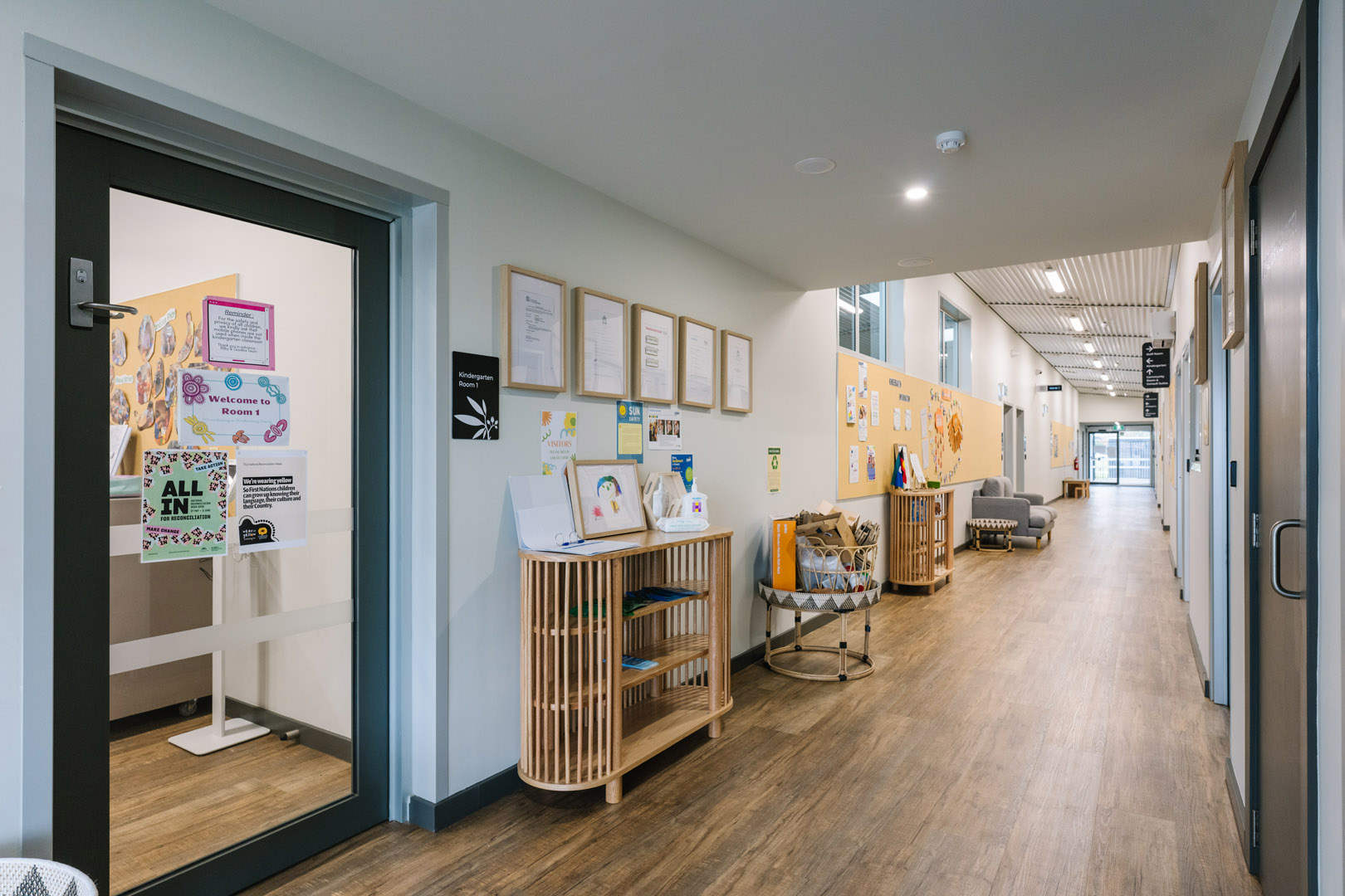 Internal foyer at Armstrong Creek Kinder