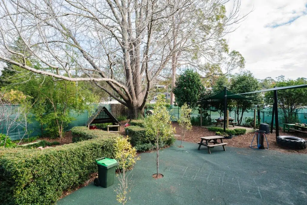 KU Berowra childcare outdoor environment
