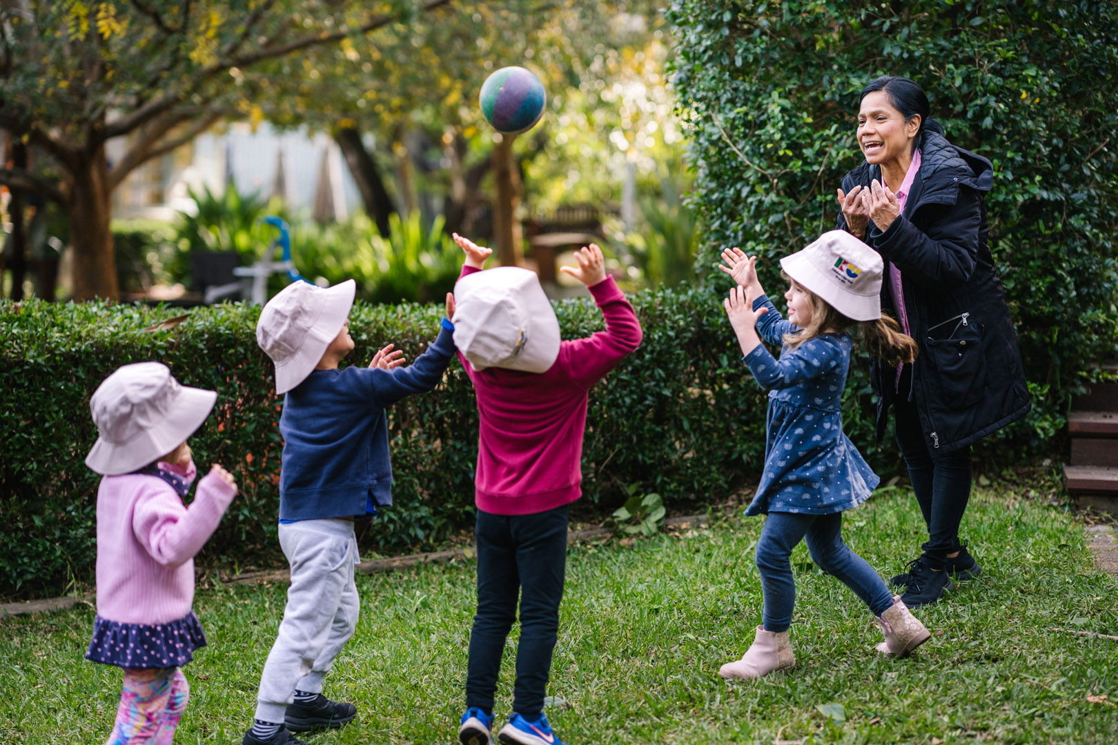 Children playing at Castlecrag childcare