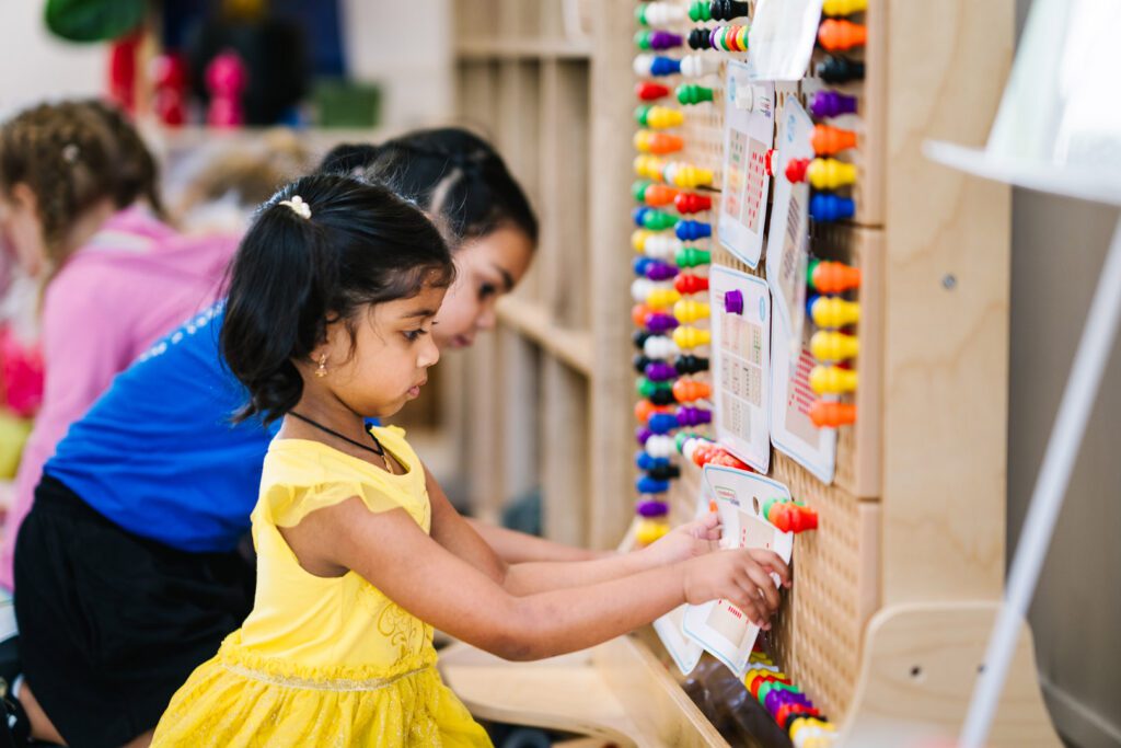 Children playing at Alexander Magit Kindergarten in Ferntree Gully