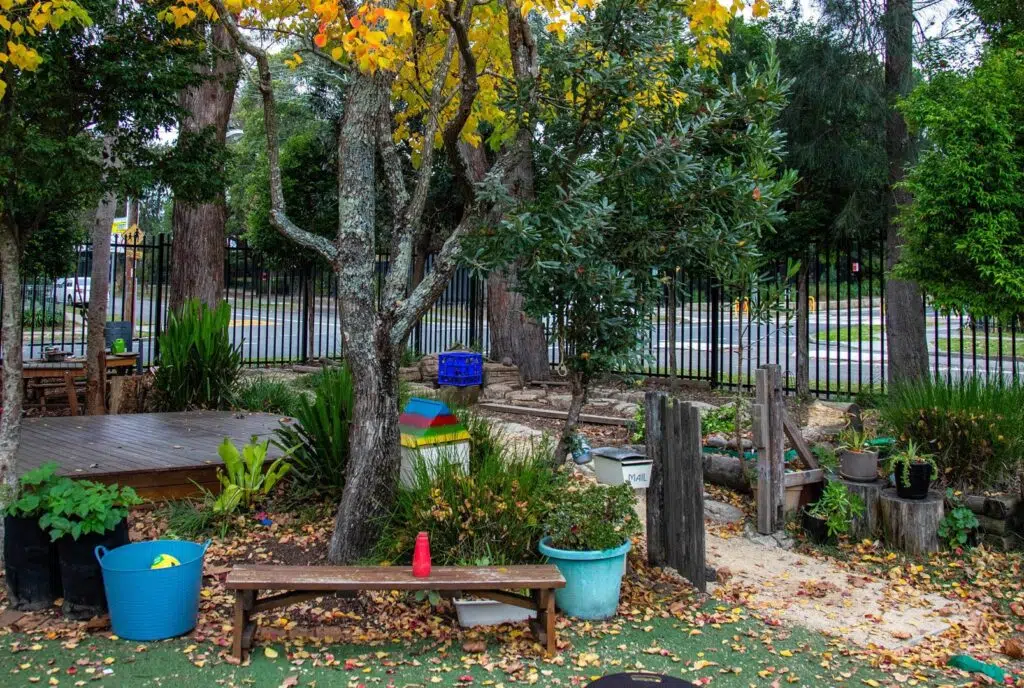 KU Heathcote childcare outdoor environment