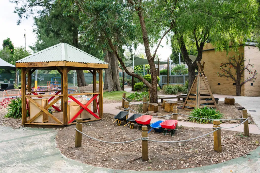 Outdoor area at KU Knoxfield childcare