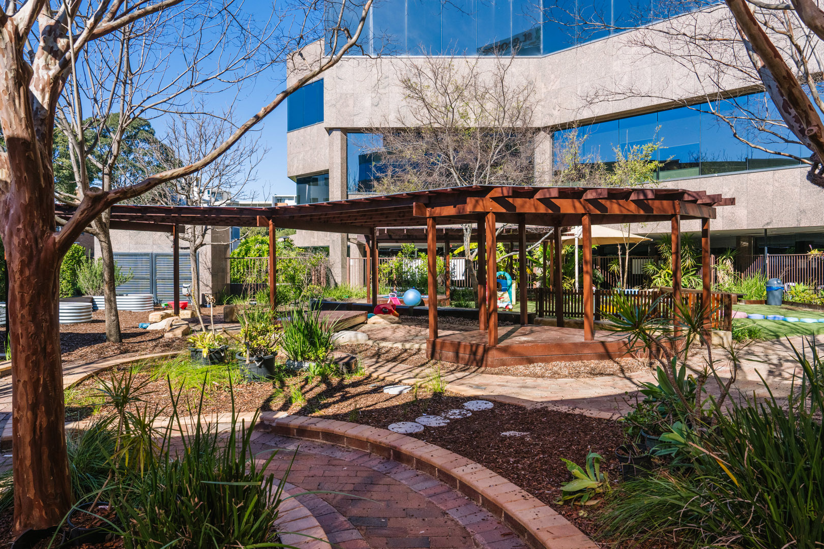 outdoor area at Kogarah childcare