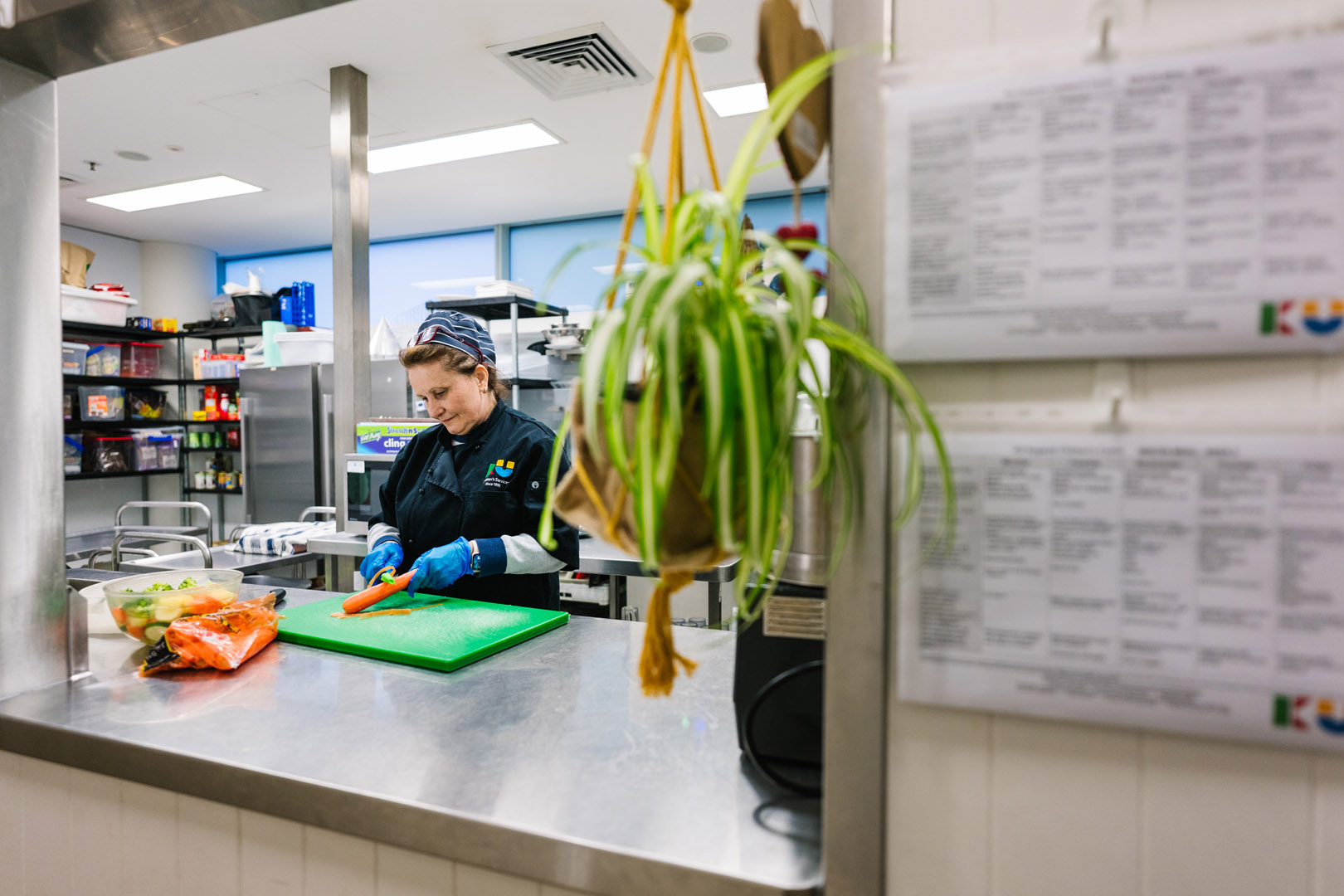 Cook in kitchen at Kogarah childcare