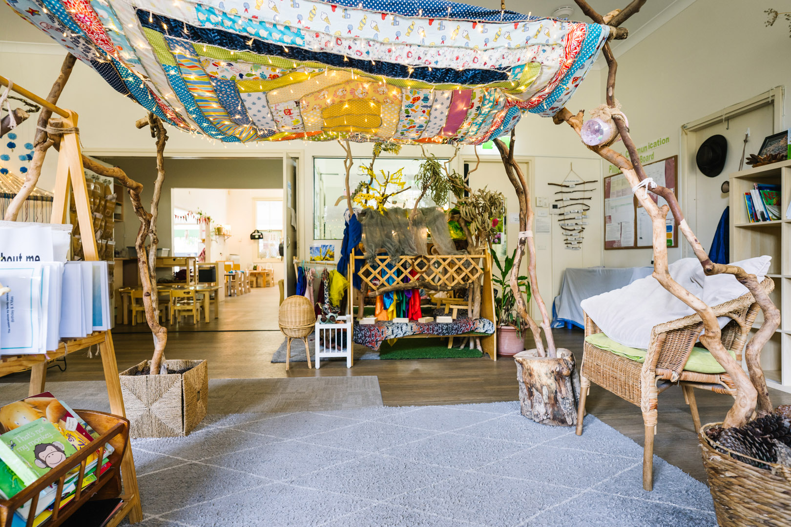 Indoor play space at Newtown childcare Carillon Avenue Children's Centre