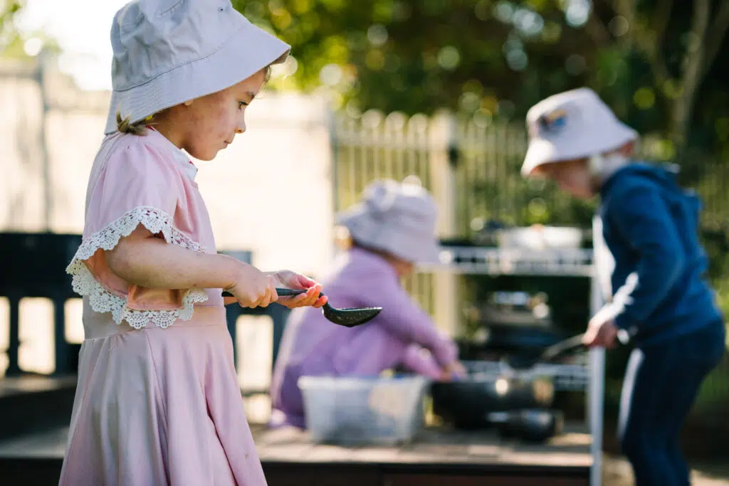 Child at KU Bligh Park childcare