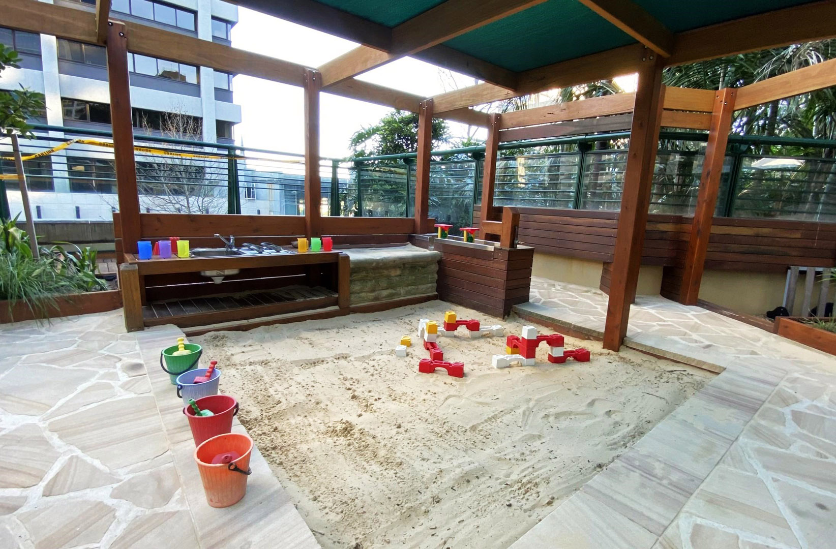 KU Greenwood childcare outdoor environment