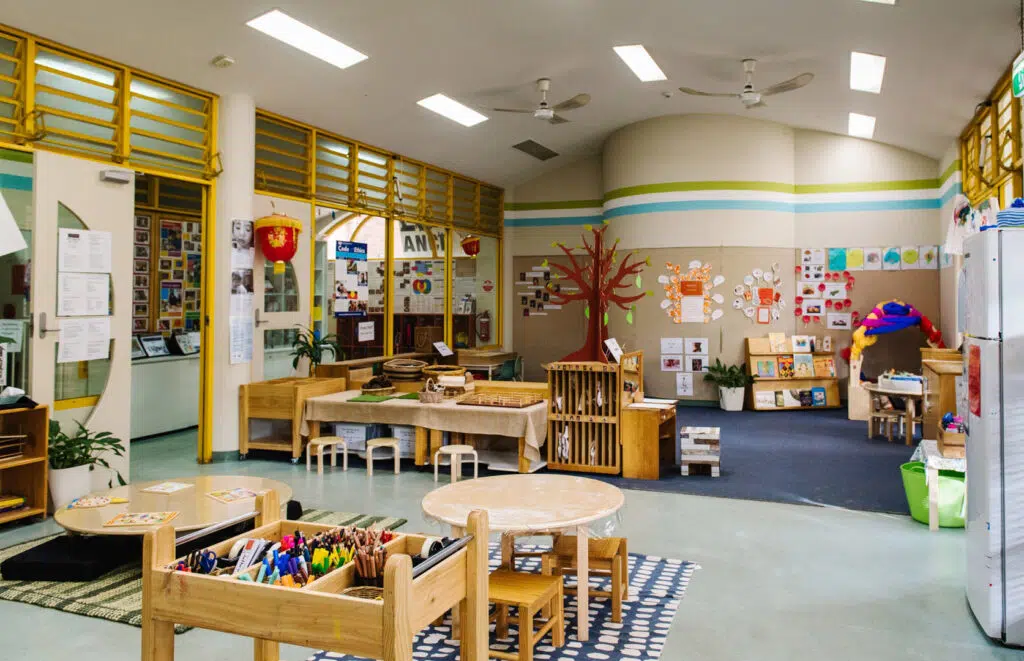 KU Grandstand childcare indoor environment