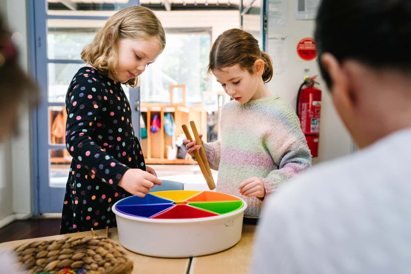Children interacting at KU Petersham childcare