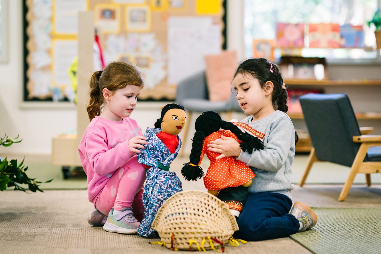Children playing at South Turramurra childcare