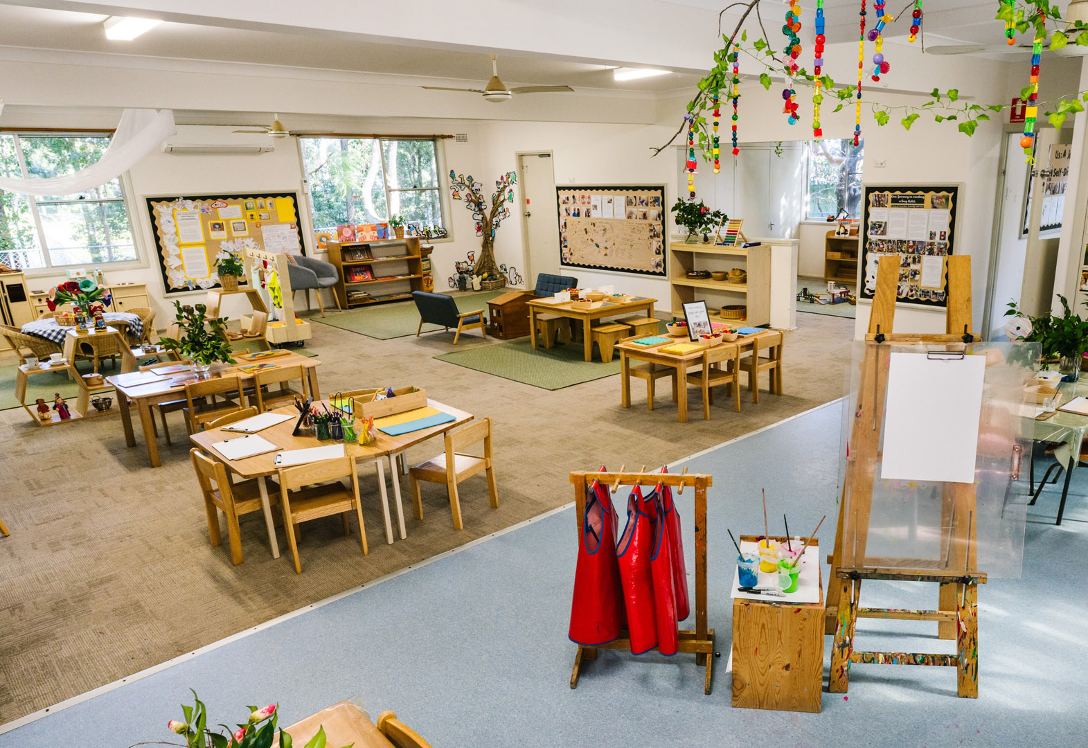 indoor playspace at South Turramurra childcare
