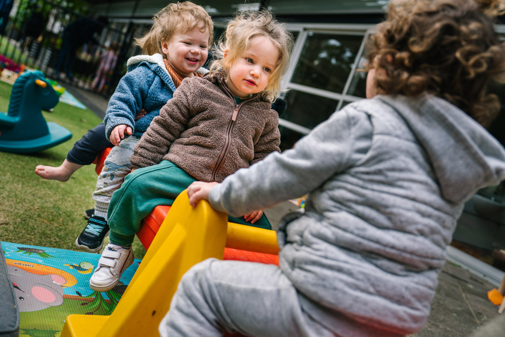 Children playing at Sydney CBD childcare