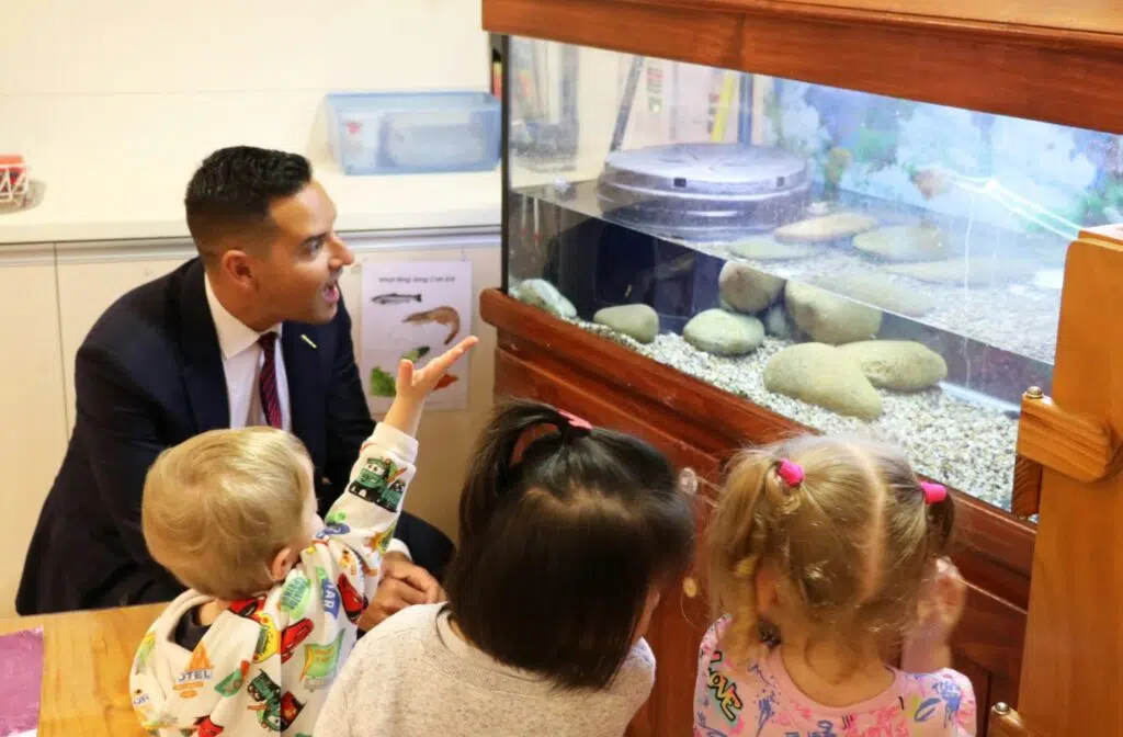 Alex Greenwich MP Visits The Tree House 26 The Tree House ELMW 2023 Alex Greenwich 3