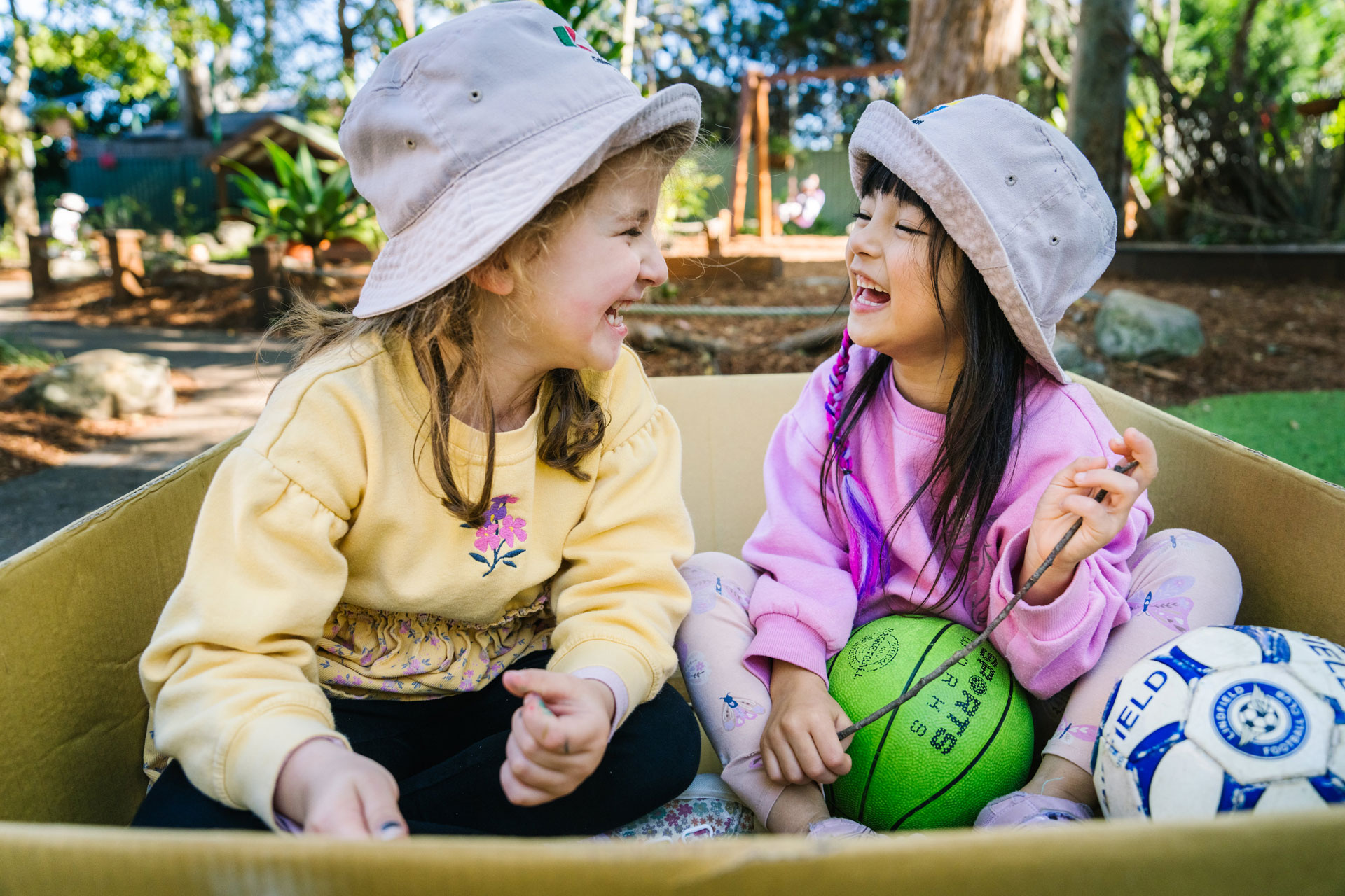 Children playing at West Lindfield childcare