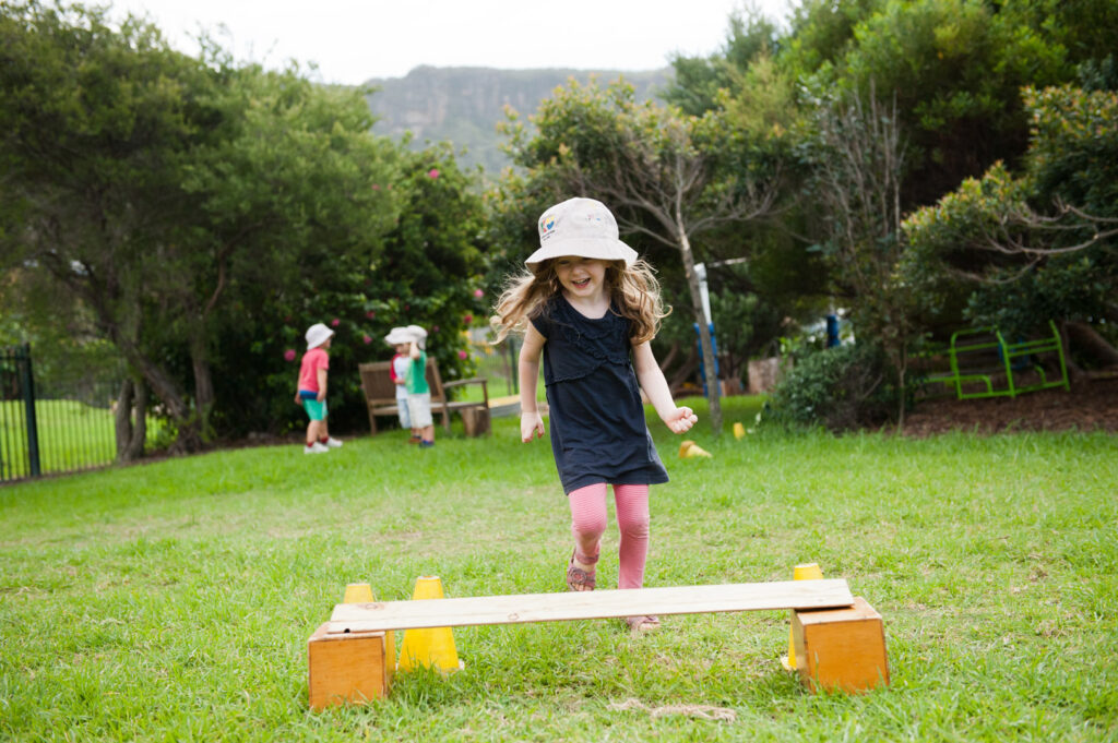 Child at KU Wombarra childcare