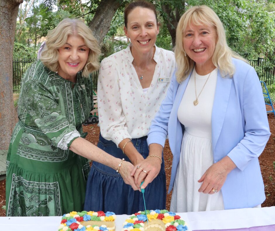 KU Padstow Preschool Celebrates 50th Anniversary 6 Cake cutting at KU Padstow preschool 50th anniversary event