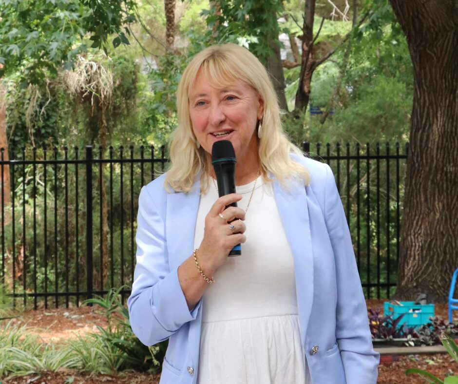 KU Padstow Preschool Celebrates 50th Anniversary 9 Kylie Wilkinson speaks at KU Padstow Preschool 50th Anniversary event