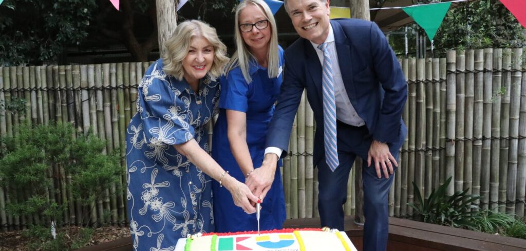 Farewell celebration held for cherished community preschool, KU Chatswood Community Preschool 23 KU Chatswood Community Preschool cake cutting